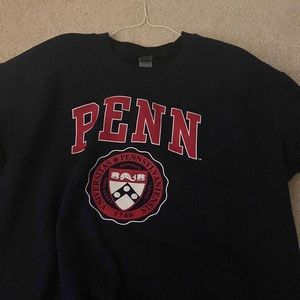 upenn oversized crewneck